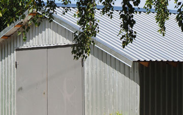 repairing Culrain metal garage roofing